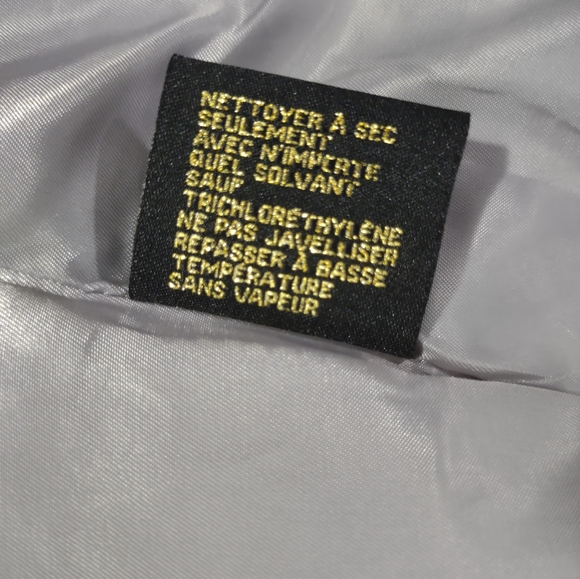 POINTZERO NICOLE BENISTI Women's White/Grey Houndstooth Pea Coat Size Medium - Picture 9 of 13